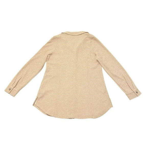 Soft Surroundings Gale Tunic Womens Size S Peach Button Front NWT - Picture 3 of 8